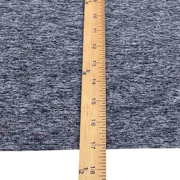 PINK Victoria’s Secret Active Long Sleeve Heather Blue Crop Top Size XL - Picture 7 of 7